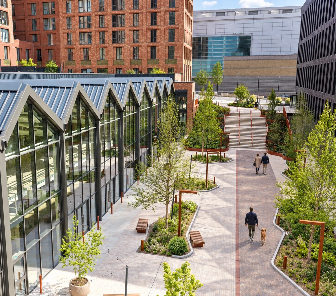 Waterhouse Gardens, Manchester city centre